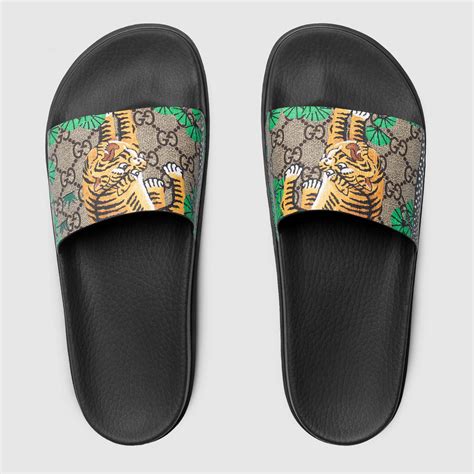 gucci bengal slide sandals|Gucci bengal iteration.